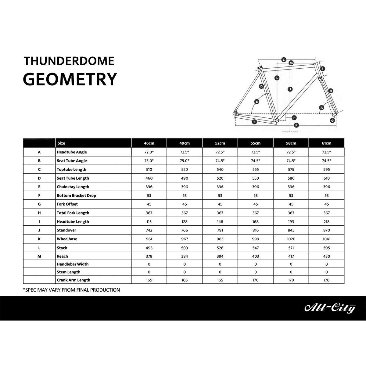 All-city Ensemble Cadre Fourche Thunderdome - Hot Pink 4 All-city Ensemble Cadre Fourche Thunderdome - Hot Pink – Image 2