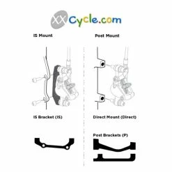Adaptateur Frein à Disque BBB Powermount BBS-95R -Vélos Soldes adaptateur frein a disque bbb powermount bbs95r 2