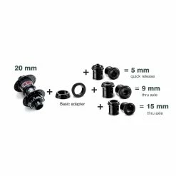 Reverse Adaptateur De Base Pour Le Moyeu De La Roue Avant EVO-9 -Vélos Soldes basic adapter fuer evo 9 vorderradnabe 95771