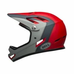 Casque Bell Sanction Rouge/Gris 10 Casque Bell Sanction Rouge/Gris -Vélos Soldes casque bell sanction rouge gris 2
