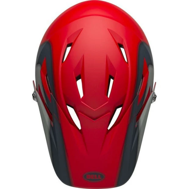 Casque Bell Sanction Rouge/Gris 7 Casque Bell Sanction Rouge/Gris – Image 5