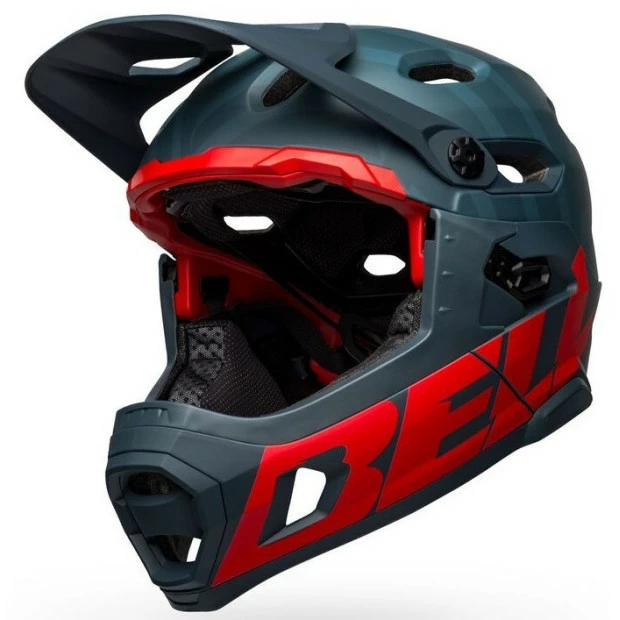 Casque Bell Super DH MIPS Bleu/Rouge 3 Casque Bell Super DH MIPS Bleu/Rouge