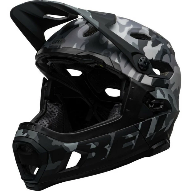 Casque Bell Super DH MIPS Noir Camouflage 3 Casque Bell Super DH MIPS Noir Camouflage