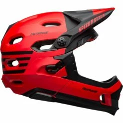 Casque Bell Super DH MIPS Rouge/Noir FastHouse -Vélos Soldes casque bell super dh mips rouge noir fasthouse 3