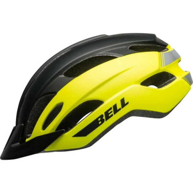 Casque Bell Trace Noir Mat/Jaune Fluo 5 Casque Bell Trace Noir Mat/Jaune Fluo – Image 3