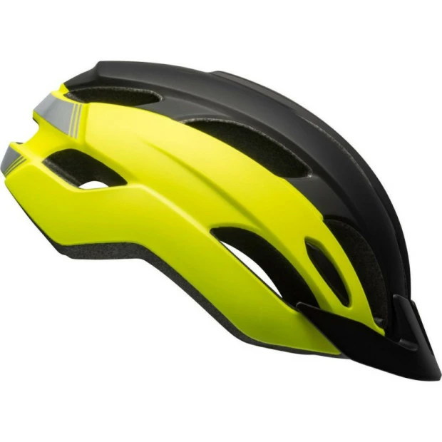 Casque Bell Trace Noir Mat/Jaune Fluo 6 Casque Bell Trace Noir Mat/Jaune Fluo – Image 4
