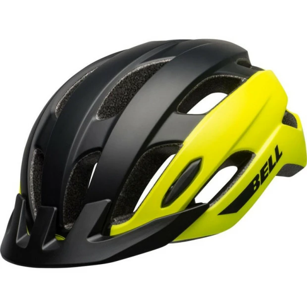 Casque Bell Trace Noir Mat/Jaune Fluo 3 Casque Bell Trace Noir Mat/Jaune Fluo