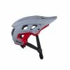 Casque Enduro/Cross-Country Kenny Scrambler Gris/Rouge -Vélos Soldes casque enduro cross country kenny scrambler gris rouge