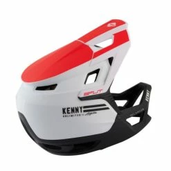 Casque Enduro Kenny Split Rouge/Blanc 5 Casque Enduro Kenny Split Rouge/Blanc -Vélos Soldes casque enduro kenny split rouge blanc 1