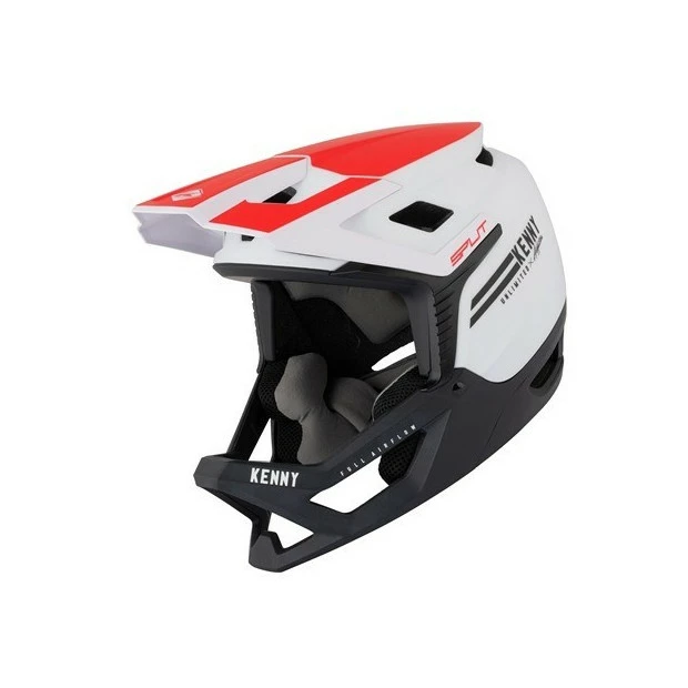 Casque Enduro Kenny Split Rouge/Blanc 3 Casque Enduro Kenny Split Rouge/Blanc