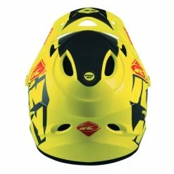 Casque Intégral Kenny Downhill Graphic Jaune Fluo -Vélos Soldes casque integral kenny downhill graphic jaune fluo 2