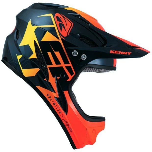 Casque Intégral Kenny Downhill Graphic Orange 4 Casque Intégral Kenny Downhill Graphic Orange – Image 2