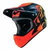 Casque Intégral Kenny Downhill Graphic Orange -Vélos Soldes casque integral kenny downhill graphic orange