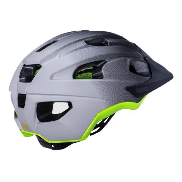 Casque Trail Kali Pace Gris Mat/Vert 4 Casque Trail Kali Pace Gris Mat/Vert – Image 2