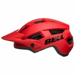 Casque VTT Bell Spark 2 Rouge Mat -Vélos Soldes casque vtt bell spark 2 rouge mat 1