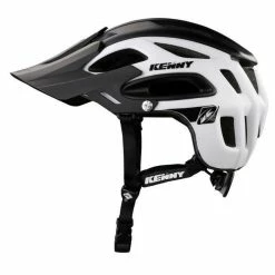 Casque VTT Kenny Enduro S3 - Blanc-Noir -Vélos Soldes casque vtt kenny enduro s3 blanc noir 2
