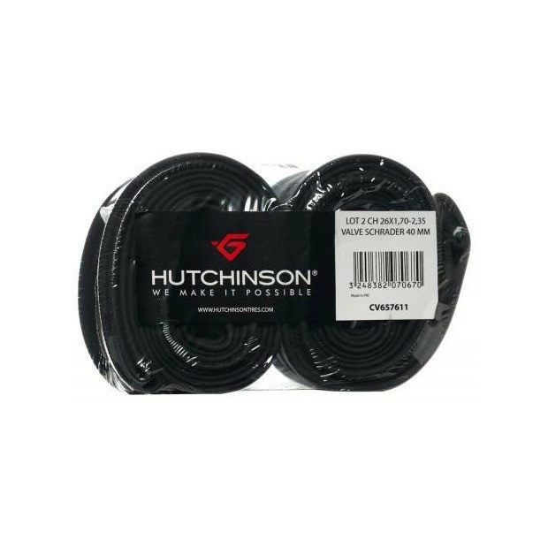 Chambres à Air Hutchinson City-Trekking 700X37/50 - Presta 48mm 3 Chambres à Air Hutchinson City-Trekking 700X37/50 - Presta 48mm