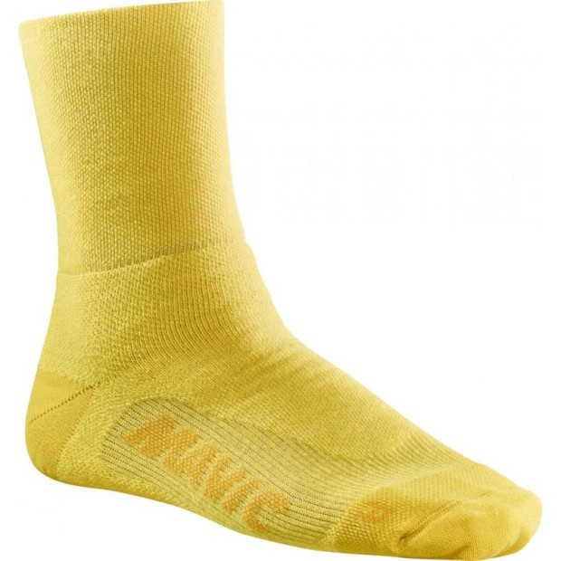 Chaussettes Hiver Mavic Essential Thermo Jaune 3 Chaussettes Hiver Mavic Essential Thermo Jaune