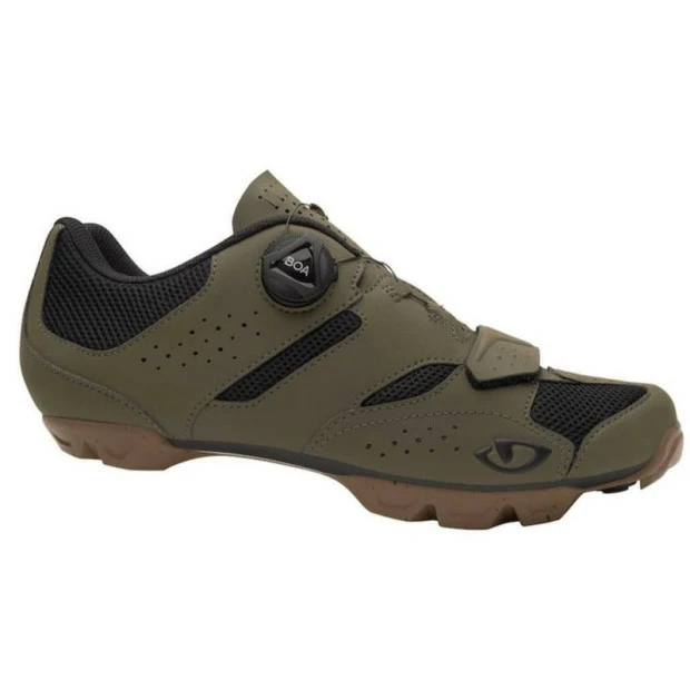 Chaussures VTT Giro Cylinder II Olive/Gum 4 Chaussures VTT Giro Cylinder II Olive/Gum – Image 2