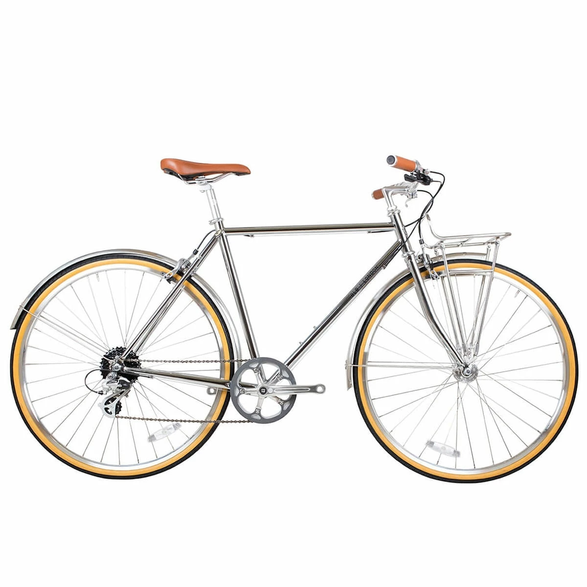 BLB Brick Lane Bikes Coccinelle Town 8 Vitesses - Chrome 3 BLB Brick Lane Bikes Coccinelle Town 8 Vitesses - Chrome
