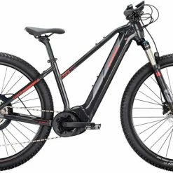 Conway Cairon S 5.0 750 Black Metallic / Red Metallic Matt VTT Semi-rigide électrique Femme