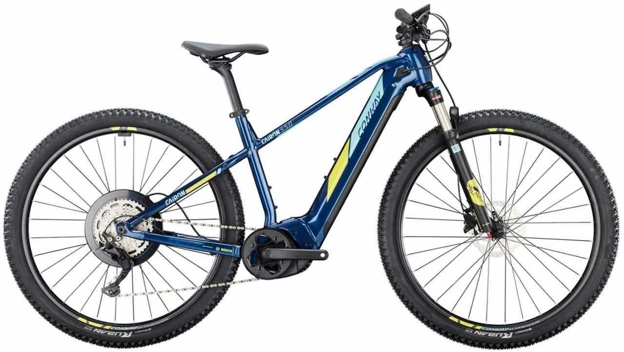 Conway Cairon S 5.0 750 Darkblue Metallic / Lightblue VTT Semi-rigide électrique 3 Conway Cairon S 5.0 750 Darkblue Metallic / Lightblue VTT Semi-rigide électrique