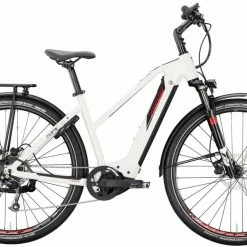 Conway Cairon T 3.0 625 Pearl White / Black Metallic Vélo Trekking électrique Femme