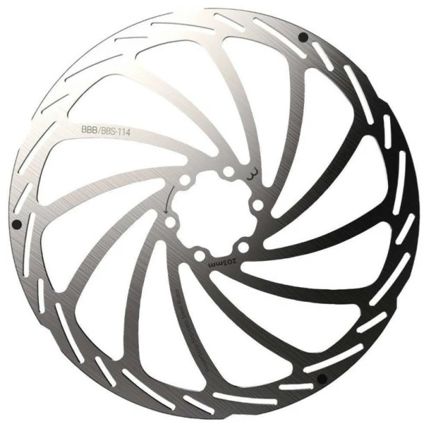 Disque BBB Powerstop - 6 Trous - 203 Mm - BBS-114 3 Disque BBB Powerstop - 6 Trous - 203 Mm - BBS-114