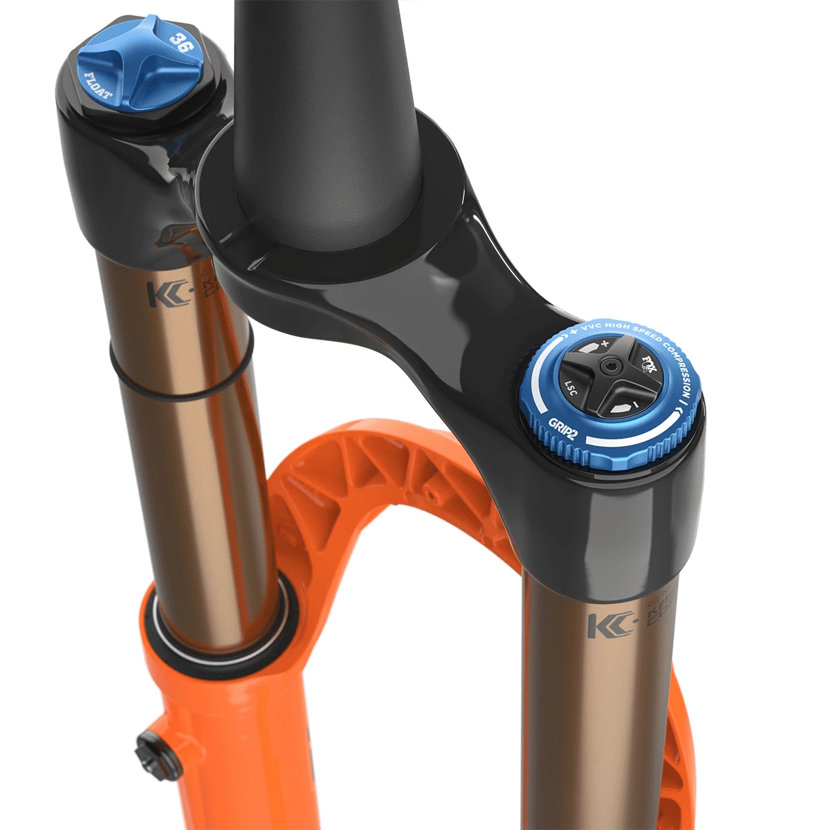 Fox Shox 36 Float 27,5 Pouces 160 Mm 44 Mm Décalage - Orange/Noir 6 Fox Shox 36 Float 27,5 Pouces 160 Mm 44 Mm Décalage - Orange/Noir – Image 4