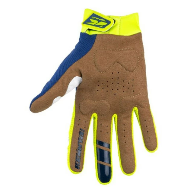 Gants VTT Kenny Tinanium Bleu Marine/Jaune Fluo 4 Gants VTT Kenny Tinanium Bleu Marine/Jaune Fluo – Image 2