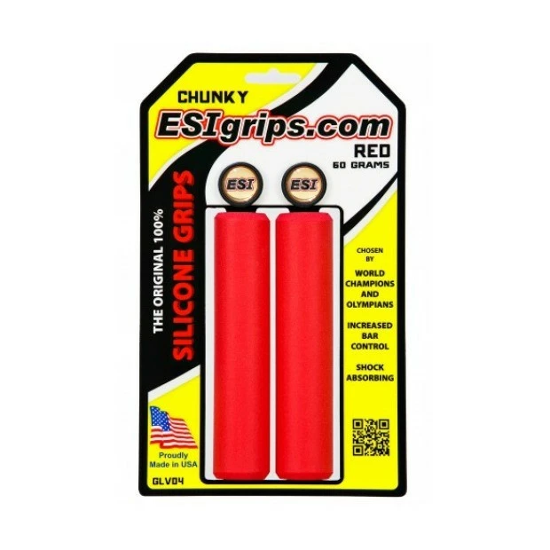 ESI Grips Grips ESI Chunky - Rouge 3 ESI Grips Grips ESI Chunky - Rouge