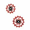 HOPE Rouleaux De Dérailleur Jockey Wheels - 14Z / 12Z - Rouge -Vélos Soldes hjw003r 1280x1280
