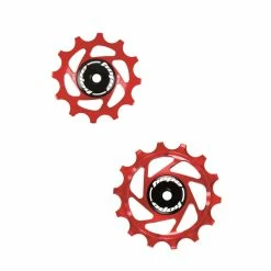 HOPE Rouleaux De Dérailleur Jockey Wheels - 14Z / 12Z - Rouge