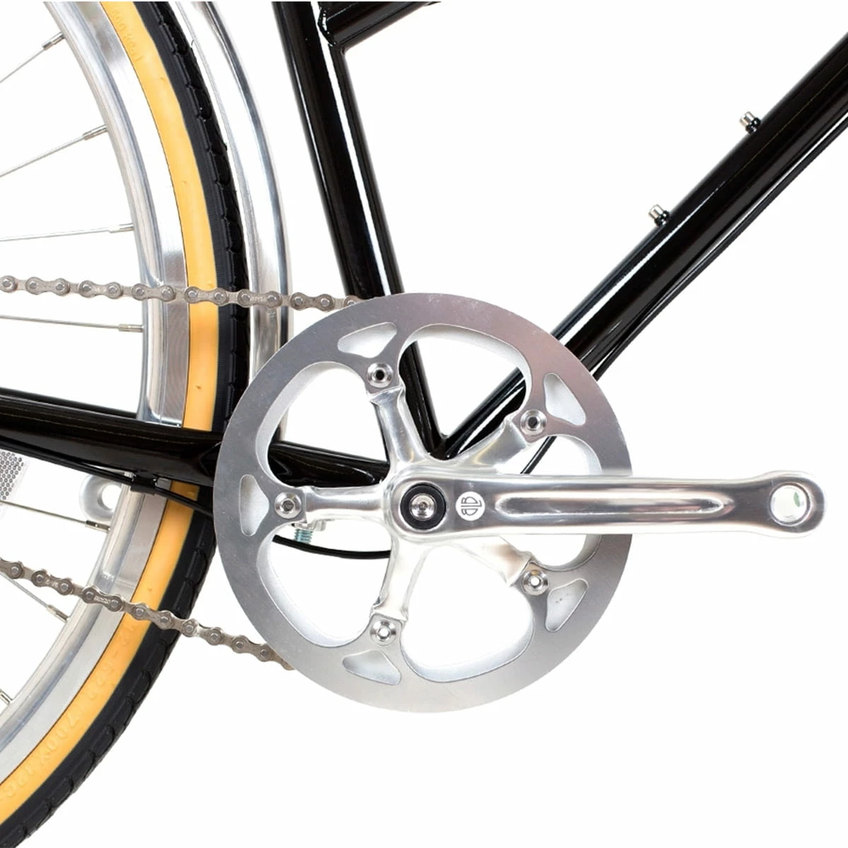 BLB Brick Lane Bikes Butterfly Town 3 Vitesses - Noir 7 BLB Brick Lane Bikes Butterfly Town 3 Vitesses - Noir – Image 5