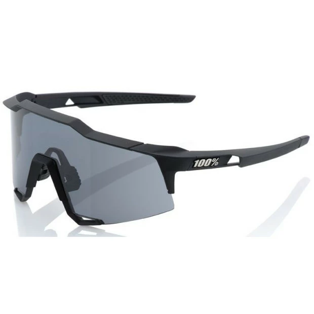 Lunettes 100% Speedcraft Noir Soft Tact / Verre Fumé 3 Lunettes 100% Speedcraft Noir Soft Tact / Verre Fumé