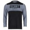 Maillot Enduro Manches Longues Kenny Charger Noir -Vélos Soldes maillot enduro manches longues kenny charger noir