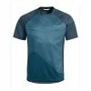 Maillot Homme Vaude Moab VI Bleu / Gris -Vélos Soldes maillot homme vaude moab vi bleu gris