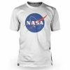 Maillot Manches Courtes Loose Riders Nasa Emblem Blanc -Vélos Soldes maillot manches courtes loose riders nasa emblem blanc