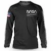 Maillot Manches Longues Loose Riders Nasa Flight Crew Noir -Vélos Soldes maillot manches longues loose riders nasa flight crew noir
