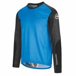 Maillot Manches Longues VTT Assos Trail - Bleu 5 Maillot Manches Longues VTT Assos Trail - Bleu -Vélos Soldes maillot manches longues vtt assos trail bleu 1