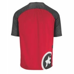 Maillot VTT Assos Trail - Rouge -Vélos Soldes maillot vtt assos trail rouge 1