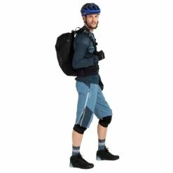 Maillot VTT Manches Longues Vaude Moab LS VI Bleu Gris -Vélos Soldes maillot vtt manches longues vaude moab ls vi bleu gris 3