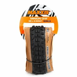 MAXXIS Minion DHF WT Skinwall Pneu Pliable 29x2.50 Pouces - DualCompound TR EXO -Vélos Soldes maxxxis miniondhf 29