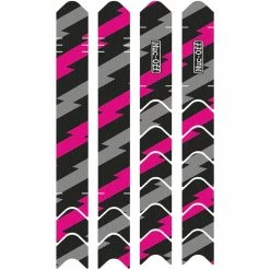 Muc-Off Protections De Cadre Et De Bases - Bolt/Pink -Vélos Soldes muc off chainstay protection kit bolt pink 2 1290013