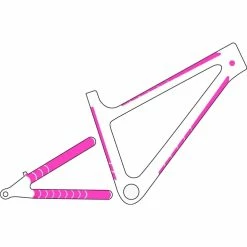 Muc-Off Kit Protection Cadre DH/ENDURO/TRAIL - Clear Gloss -Vélos Soldes muc off frame protection kit dh enduro trail bolt pink 4 1289862WIm6euU8iCuxG