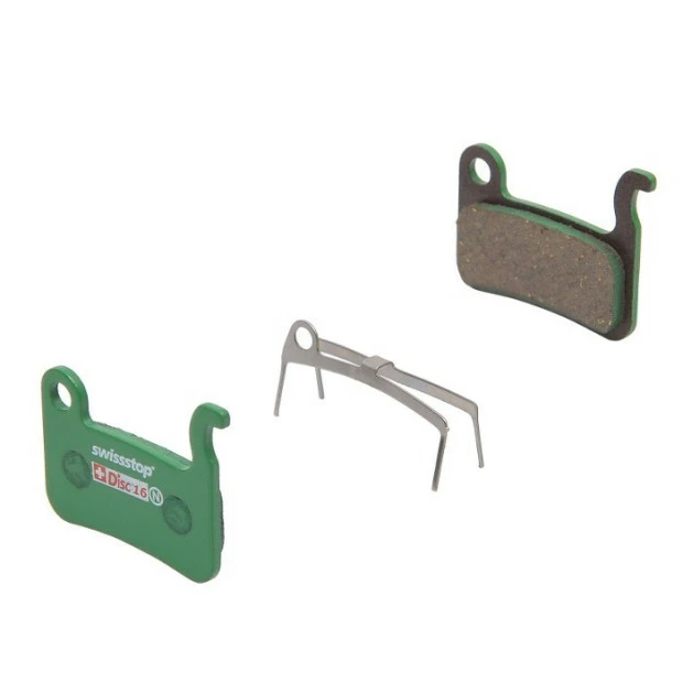 SWISSSTOP Plaquettes De Frein Swiss Stop DISC16S Shimano XTR/XT/SLX/LX/Saint/Hone - Semi-metal 3 SWISSSTOP Plaquettes De Frein Swiss Stop DISC16S Shimano XTR/XT/SLX/LX/Saint/Hone - Semi-metal