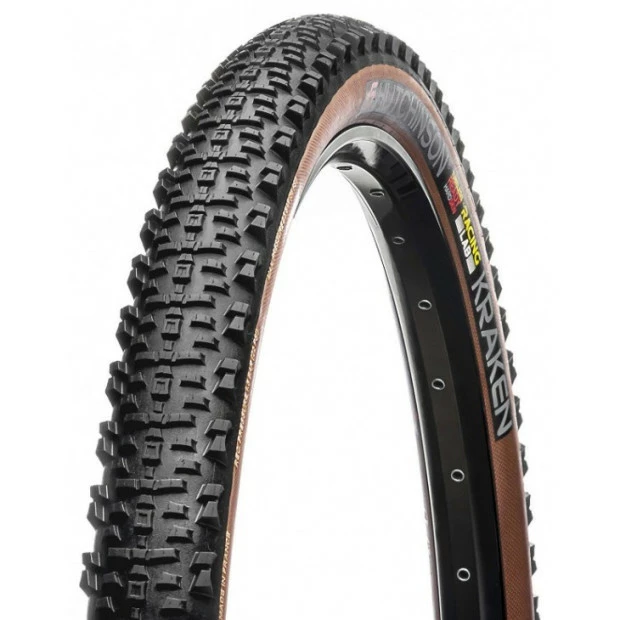 Pneu VTT Hutchinson Kraken Racing Lab Hardskin Tubeless Ready 29x2,3" (55-622) - Noir/Marron 3 Pneu VTT Hutchinson Kraken Racing Lab Hardskin Tubeless Ready 29x2,3" (55-622) - Noir/Marron