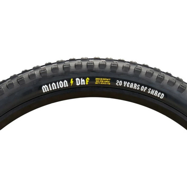 Pneu VTT Maxxis Minion DHF 20 Years Edition Limitée 27,5x2,5" (63-584) 4 Pneu VTT Maxxis Minion DHF 20 Years Edition Limitée 27,5x2,5" (63-584) – Image 2