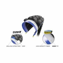 Pneu VTT Michelin Wild AM² Competition Line Tubeless Ready 29x2,60" (66-622) Noir 5 Pneu VTT Michelin Wild AM² Competition Line Tubeless Ready 29x2,60" (66-622) Noir -Vélos Soldes pneu vtt michelin wild am competition line tubeless ready 29x260 66 622 noir 1