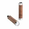 Poignées Brooks Slender Grip Marron Antique -Vélos Soldes poignees brooks slender grip marron antique